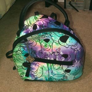 Tie dye Scooby Doo mini backpack